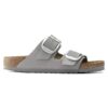 Arizona Big Buckle Nubukleder Dove Grey