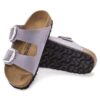 Arizona Big Buckle Nubukleder Purple Fog