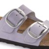 Arizona Big Buckle Nubukleder Purple Fog