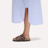 Arizona Big Buckle Raffia-Textil