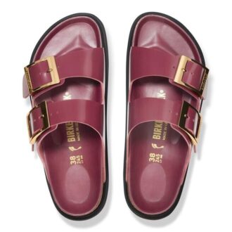 Arizona Droplet Buckle Naturleder Lack