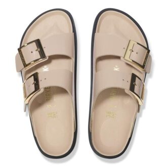 Arizona Droplet Buckle Naturleder Lack