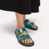 Arizona Droplet Buckle Naturleder Lack Arizona Droplet Buckle Naturleder Lack
