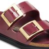 Arizona Droplet Buckle Naturleder Lack Arizona Droplet Buckle Naturleder Lack