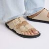Arizona Droplet Buckle Naturleder Lack Arizona Droplet Buckle Naturleder Lack