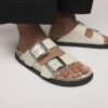 Arizona Droplet Buckle Naturleder Lack Arizona Droplet Buckle Naturleder Lack