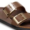 Arizona Droplet Buckle Naturleder Lack Arizona Droplet Buckle Naturleder Lack