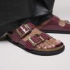 Arizona Droplet Buckle Naturleder Lack Arizona Droplet Buckle Naturleder Lack