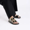Arizona Droplet Buckle Naturleder Lack Arizona Droplet Buckle Naturleder Lack