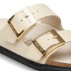 Arizona Droplet Buckle Naturleder Lack Arizona Droplet Buckle Naturleder Lack