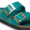 Arizona Droplet Buckle Naturleder Lack Arizona Droplet Buckle Naturleder Lack