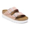 Arizona Flex Plateau Nubukleder Soft Pink Arizona Flex Plateau Nubukleder Soft Pink