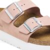 Arizona Flex Plateau Nubukleder Soft Pink Arizona Flex Plateau Nubukleder Soft Pink
