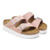 Arizona Flex Plateau Nubukleder Soft Pink Arizona Flex Plateau Nubukleder Soft Pink