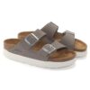 Arizona Flex Platform Nubukleder Dove Grey Arizona Flex Platform Nubukleder Dove Grey