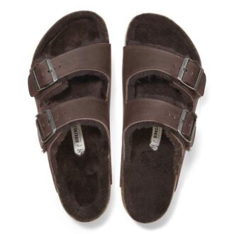 Arizona Shearling geöltes Leder Habana