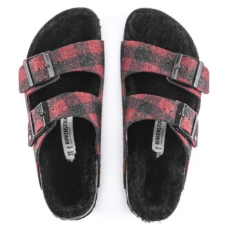 Arizona Shearling Wildleder mit Fell