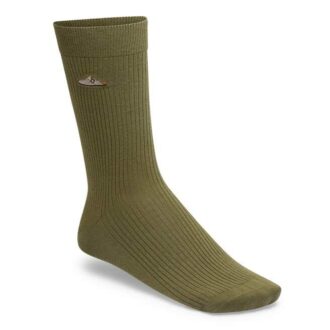 Baumwoll-Rippsocken Baumwolle Polyamid Elasthan