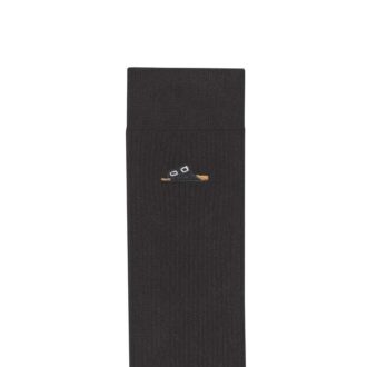 Baumwoll-Rippsocken Baumwolle Polyamid Elasthan