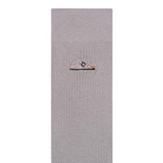 Baumwoll-Rippsocken Baumwolle Polyamid Elasthan
