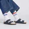 Baumwoll-Tennissocken Baumwolle Polyamid Elasthan