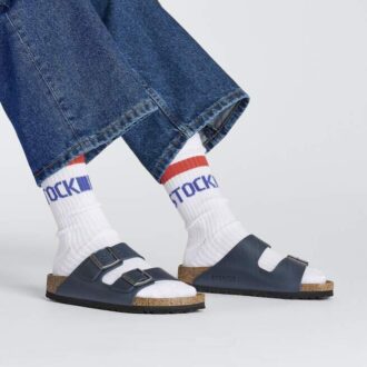 Baumwoll-Tennissocken Baumwolle Polyamid Elasthan