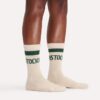 Baumwoll-Tennissocken Baumwolle Polyamid Elasthan