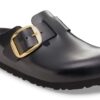 Boston Big Buckle Naturleder