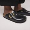 Boston Big Buckle Naturleder