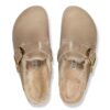 Boston Big Buckle Shearling Naturleder geölt