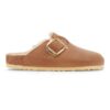 Boston Big Buckle Shearling Naturleder geölt