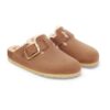 Boston Big Buckle Shearling Naturleder geölt