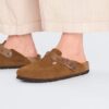 Boston Braided Wildleder