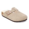 Boston Shearling Kinder-Clog aus Wildleder und Fell Boston Shearling Kinder-Clog aus Wildleder und Fell