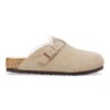 Boston Shearling Kinder-Clog aus Wildleder und Fell Boston Shearling Kinder-Clog aus Wildleder und Fell