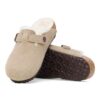 Boston Shearling Kinder-Clog aus Wildleder und Fell Boston Shearling Kinder-Clog aus Wildleder und Fell