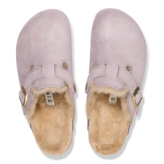 Boston Shearling-Wildleder mit Fell