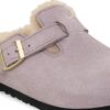 Boston Shearling-Wildleder mit Fell