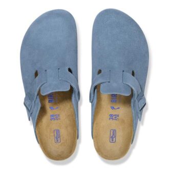 Boston Soft Footbed Wildleder Elemental Blue