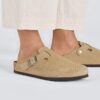 Boston Wildleder geprägt gepunktet New Beige