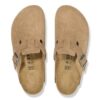 Boston Wildleder geprägt gepunktet New Beige