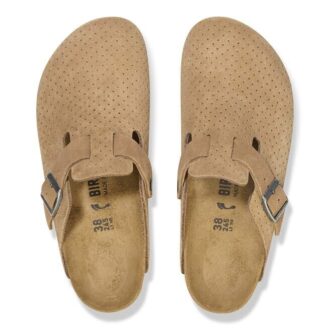 Boston Wildleder geprägt gepunktet New Beige
