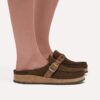 Buckley-geflochtenes Wildleder