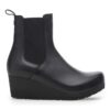 Ebba Slip-On Leder Schwarz Schwarz
