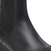 Ebba Slip-On Leder Schwarz Schwarz