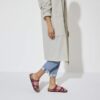 Franca Braided Oiled Leather Festival Fuchsia