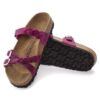 Franca Braided Oiled Leather Festival Fuchsia