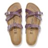 Franca – Geflochtenes, geöltes Leder in Lavendel Franca – Geflochtenes, geöltes Leder in Lavendel