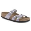 Franca Soft FootbedN Nubukleder Purple Fog