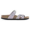 Franca Soft FootbedN Nubukleder Purple Fog